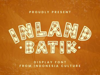 Inland Batik Font Yazı Tipi