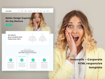 Innovatik - Corporate HTML responsive template Yazı Tipi