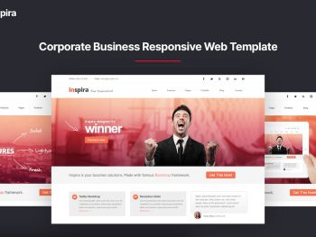 Inspira - Corporate Business Responsive Template Yazı Tipi