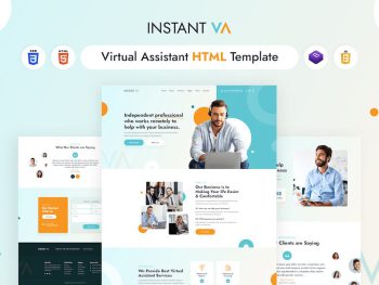 Instant VA | Virtual Assistant HTML Template Yazı Tipi