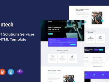 Intech - IT Solutions and Services Template Yazı Tipi