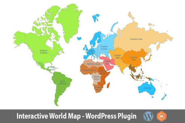Interactive World Map - WordPress Plugin WordPress Eklentisi