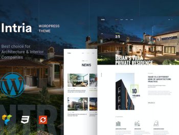 Intria - Architecture and Interior WordPress Teması