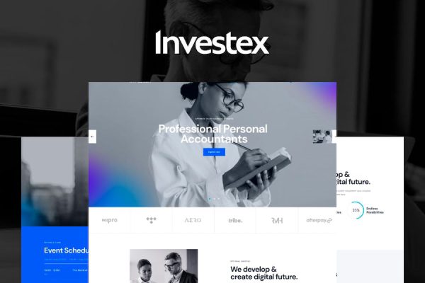 Investex WordPress Teması