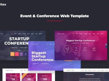 Invitex - Onepage Event