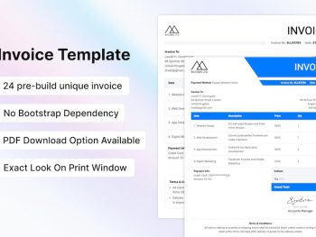 Invoma - Invoice HTML Template Yazı Tipi