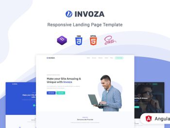 Invoza - Angular 10 Landing Page Template Yazı Tipi