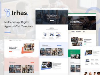 Irhas | Digital Agency HTML Template Yazı Tipi