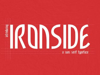 Ironside - Vintage Sans Yazı Tipi