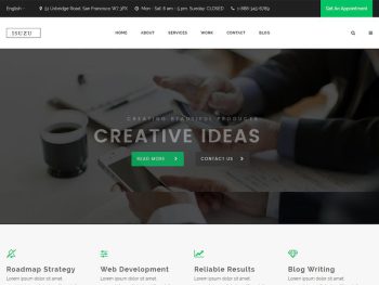 Isuzu - Creative HTML Template Yazı Tipi