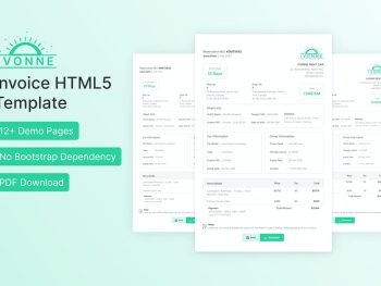 Ivonne - Invoice HTML Template Yazı Tipi