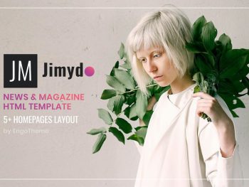 JIMYDO | News & Magazine HTML Template Yazı Tipi