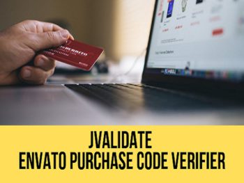 JValidate Envato Purchase Code Verifier WordPress Eklentisi