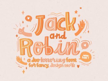 Jack & Robin Yazı Tipi