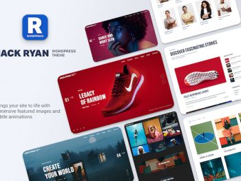 Jack Ryan - Creative Portfolio WordPress Teması