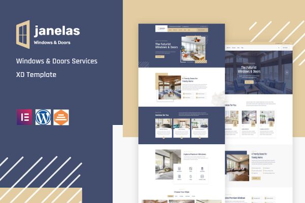 Janelas – Windows & Doors Services WordPress Teması