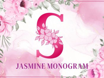 Jasmine - Monogram Font Yazı Tipi