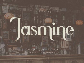 Jasmine Vintage Font Yazı Tipi