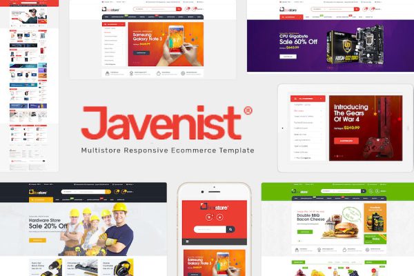 Javenist - Multipurpose eCommerce WordPress Teması