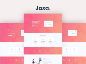 Jaxa - Startup and SaaS Template Yazı Tipi