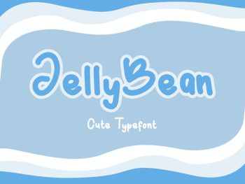 JellyBean || Cute & Playful Fonts Yazı Tipi