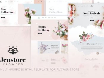 JenStore |Flower Store HTML Template Yazı Tipi