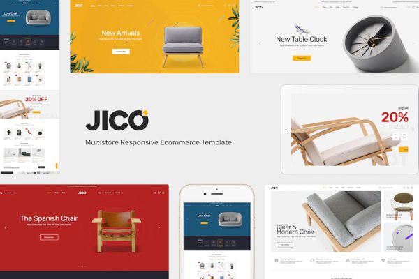 Jico - Furniture & Decor for WooCommerce WordPress Teması