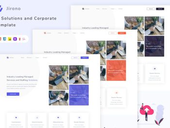 Jirono - IT Solutions and Corporate Template Yazı Tipi
