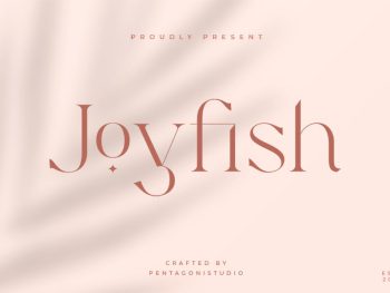 Joyfish | Lovely Serif Font Yazı Tipi