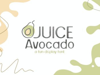Juice Avocado Yazı Tipi