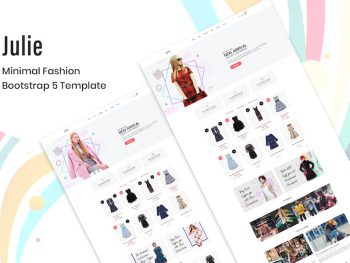 Julie – Minimal Fashion Bootstrap 5 Template Yazı Tipi