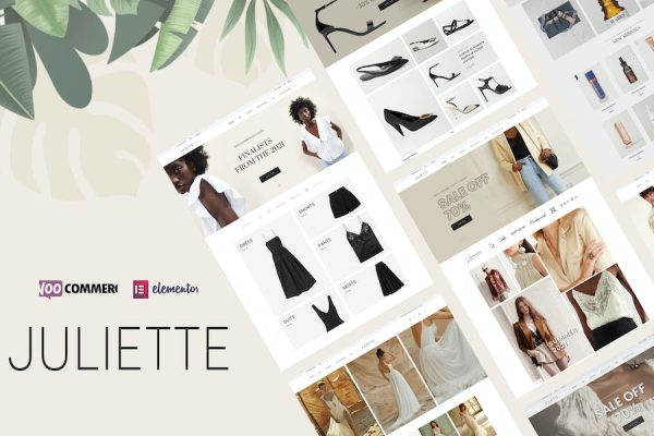 Juliette - Elementor WooCommerce Theme WordPress Teması