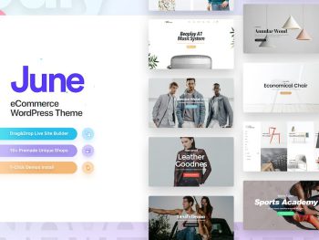 June - Fashion WooCommerce WordPress Teması