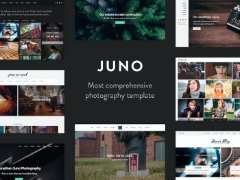 Juno - Photography & Magazine Site Template Yazı Tipi