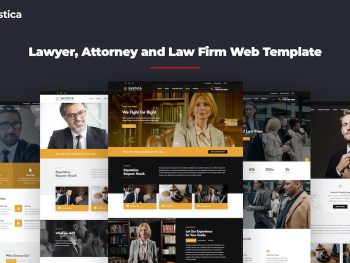Justica - Bootstrap Lawyer & Attorney Web Template Yazı Tipi