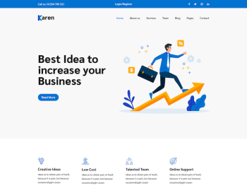 Karen – Corporate Business Bootstrap 5 Template Yazı Tipi