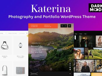 Katerina - Photography & Portfolio WordPress Teması