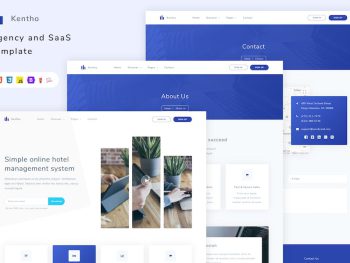 Kentho - Agency and SaaS Template Yazı Tipi