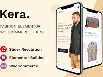 Kera - Fashion Elementor WooCommerce Theme WordPress Teması