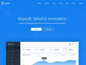 KeySoft - Software Landing Page Yazı Tipi