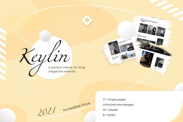 Keylin WordPress Teması