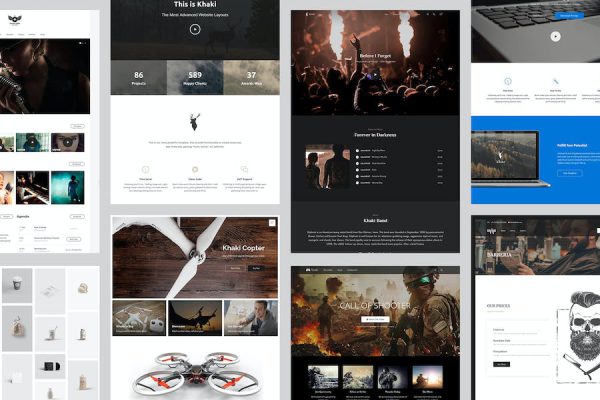 Khaki - Responsive Multi-Purpose WordPress Teması