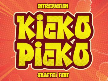 Kicko Picko Yazı Tipi