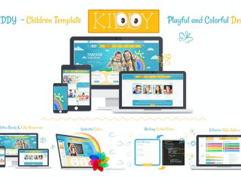 Kiddy Children HTML Template Yazı Tipi