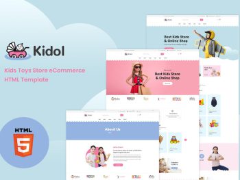 Kidol - Kids Toys Store eCommerce HTML Template Yazı Tipi