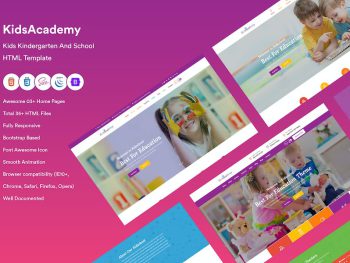 Kids Kindergarten & School HTML Template Yazı Tipi
