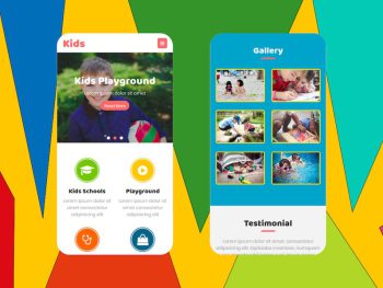 Kids - Multipurpose Mobile Template Yazı Tipi