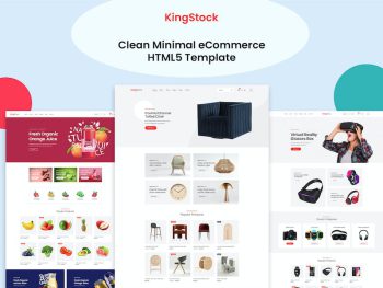 Kingstock - Clean Minimal eCommerce HTML5 Template Yazı Tipi