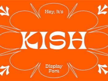 Kish Quirky Display Font Yazı Tipi