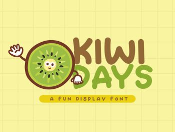 Kiwi Days Yazı Tipi
